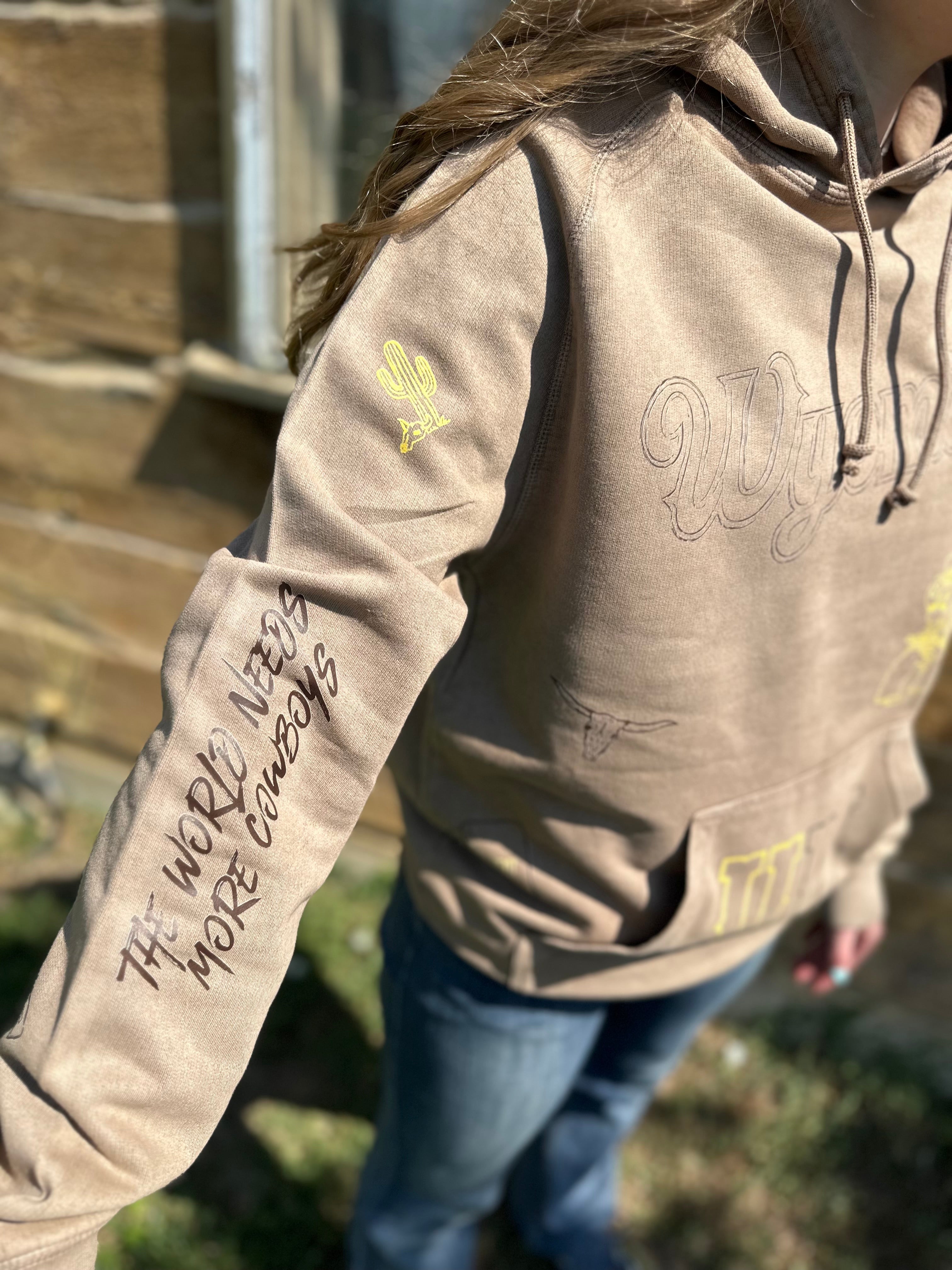UW collage vintage hoodie