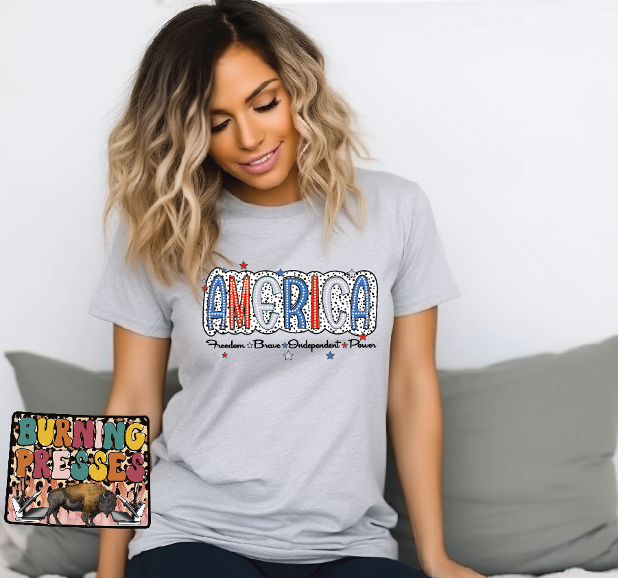 1697 America Polka Dots