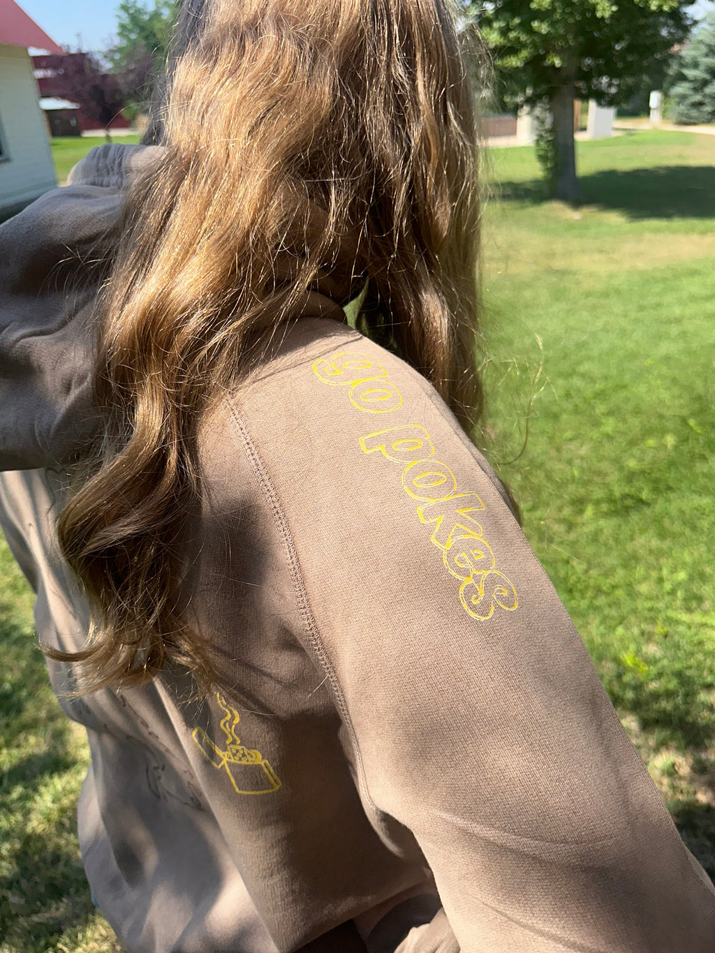 UW collage vintage hoodie