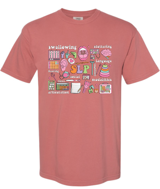 3164 Swallowing and Stuttering Speech Therapy DTF/Sublimation Transfers