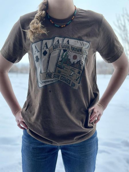 Ain't going down till the sun comes up DTF Print-Burning Presses