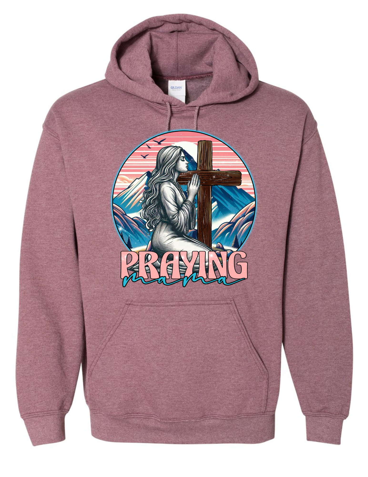 3425 Praying Mama DTF/Sublimation Transfers