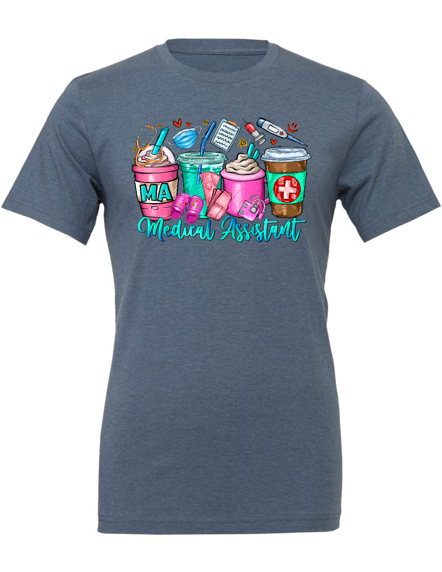 3467 Medical Assistant DTF/Sublimation Transfers