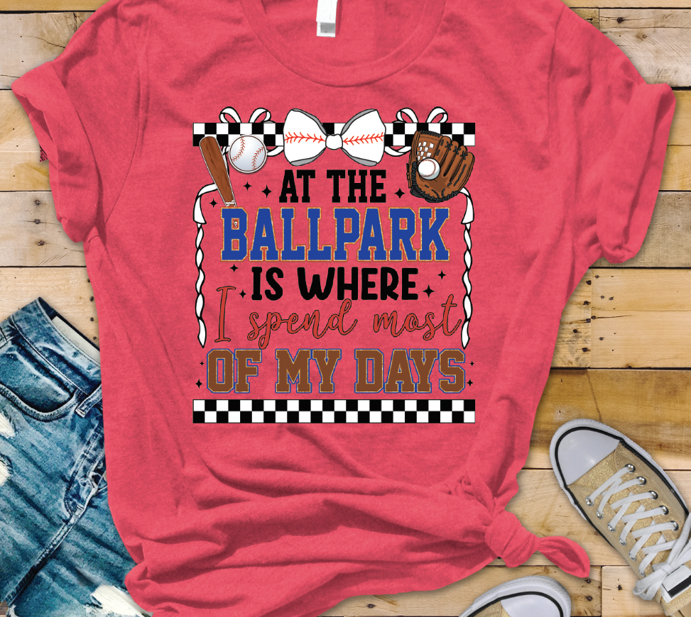 3571 At the Ballpark DTF/Sublimation Transfer