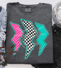 3663 Western lightning bolts DTF/Sublimation Transfer