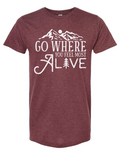 3666 Go where you feel most alive DTF Transfer
