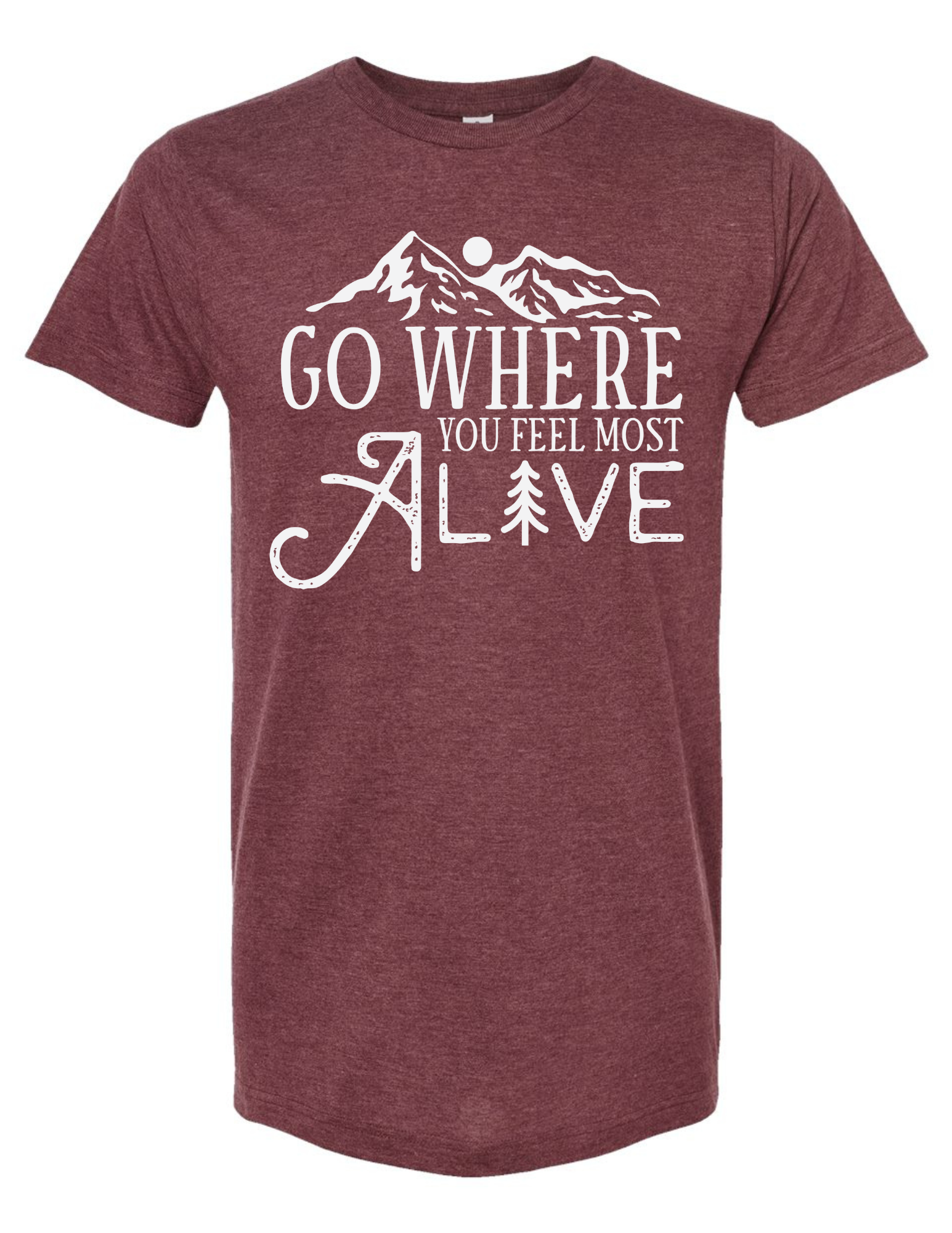 3666 Go where you feel most alive DTF Transfer