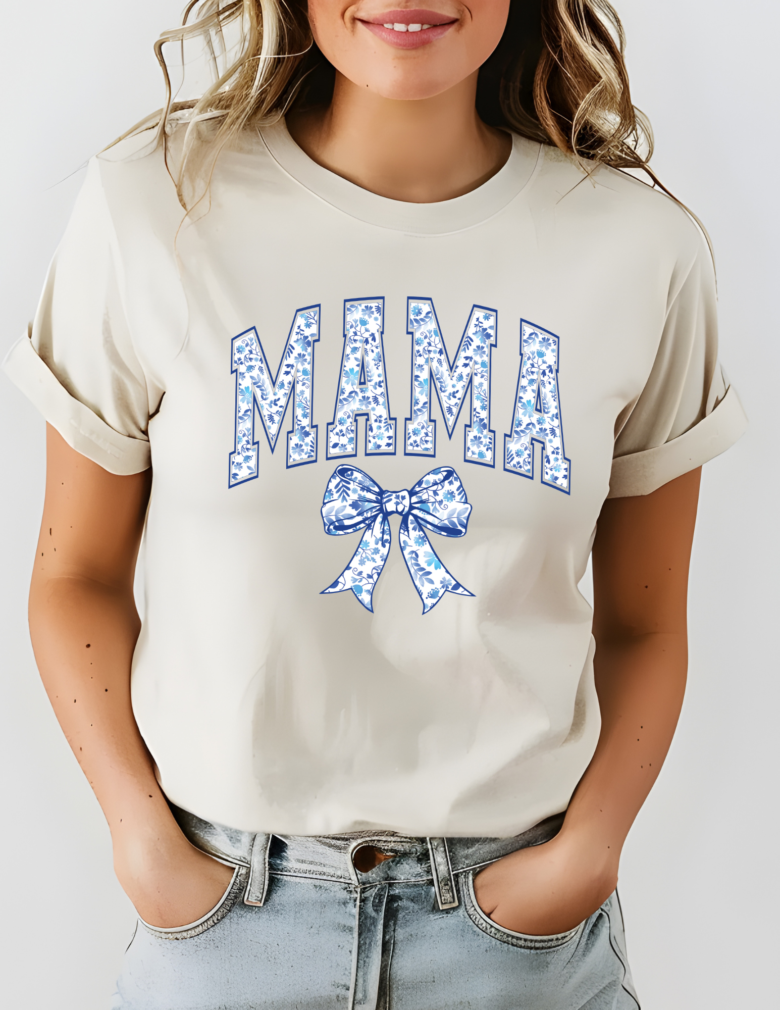 3674 Chinoiserie Mama DTF/Sublimation Transfer
