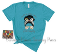 1565 Just a Girl Who Loves Camping Sublimation/DTF Transfer