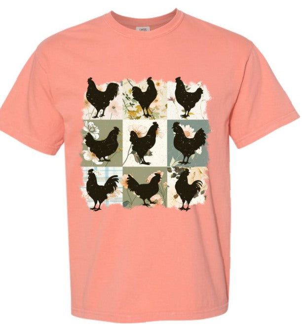 3639 Chickens DTF/Sublimation Transfer