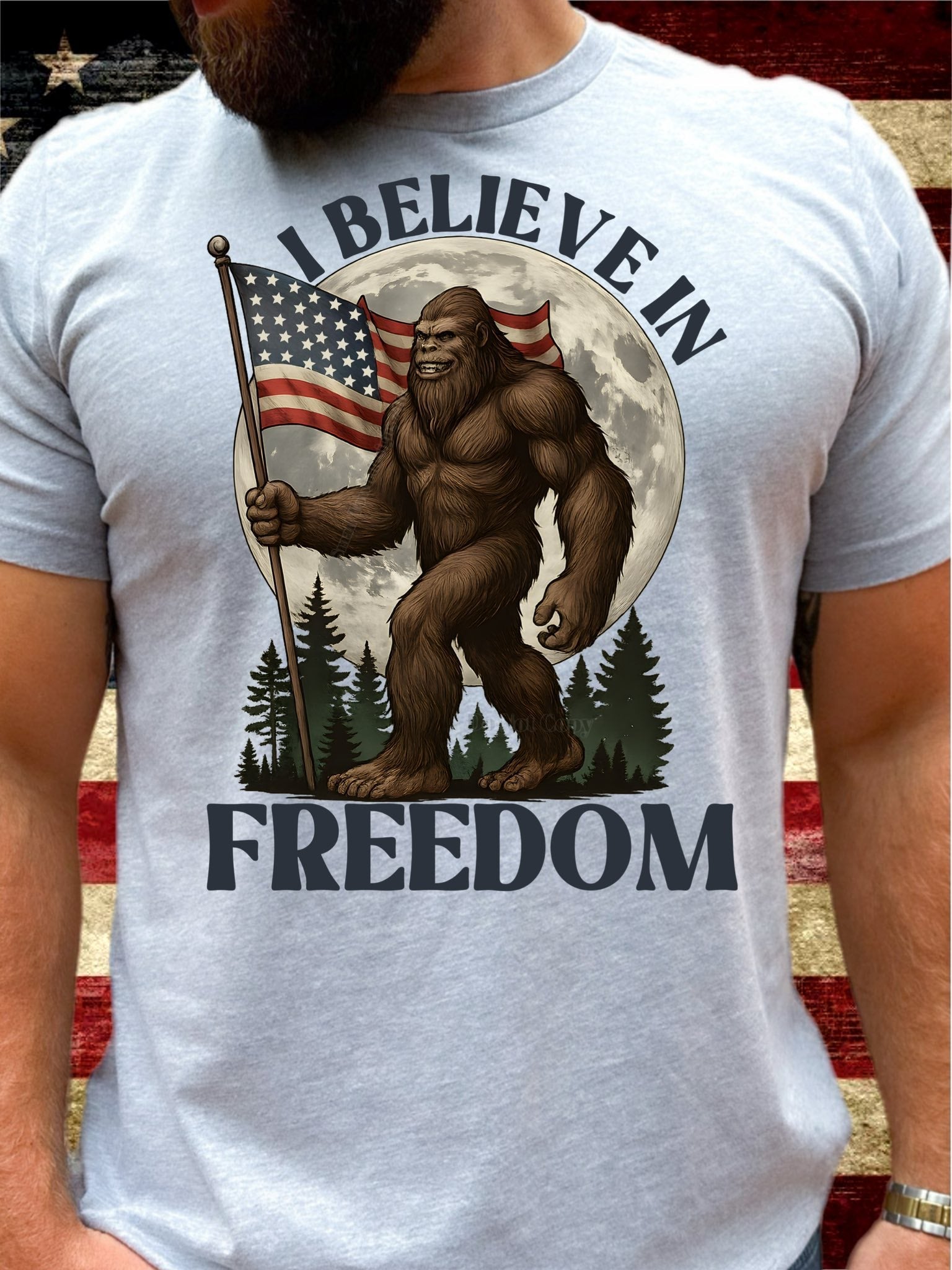 I Believe in Freedom DTF/Sublimation Transfers