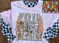 Feral Not Fragile DTF Transfer