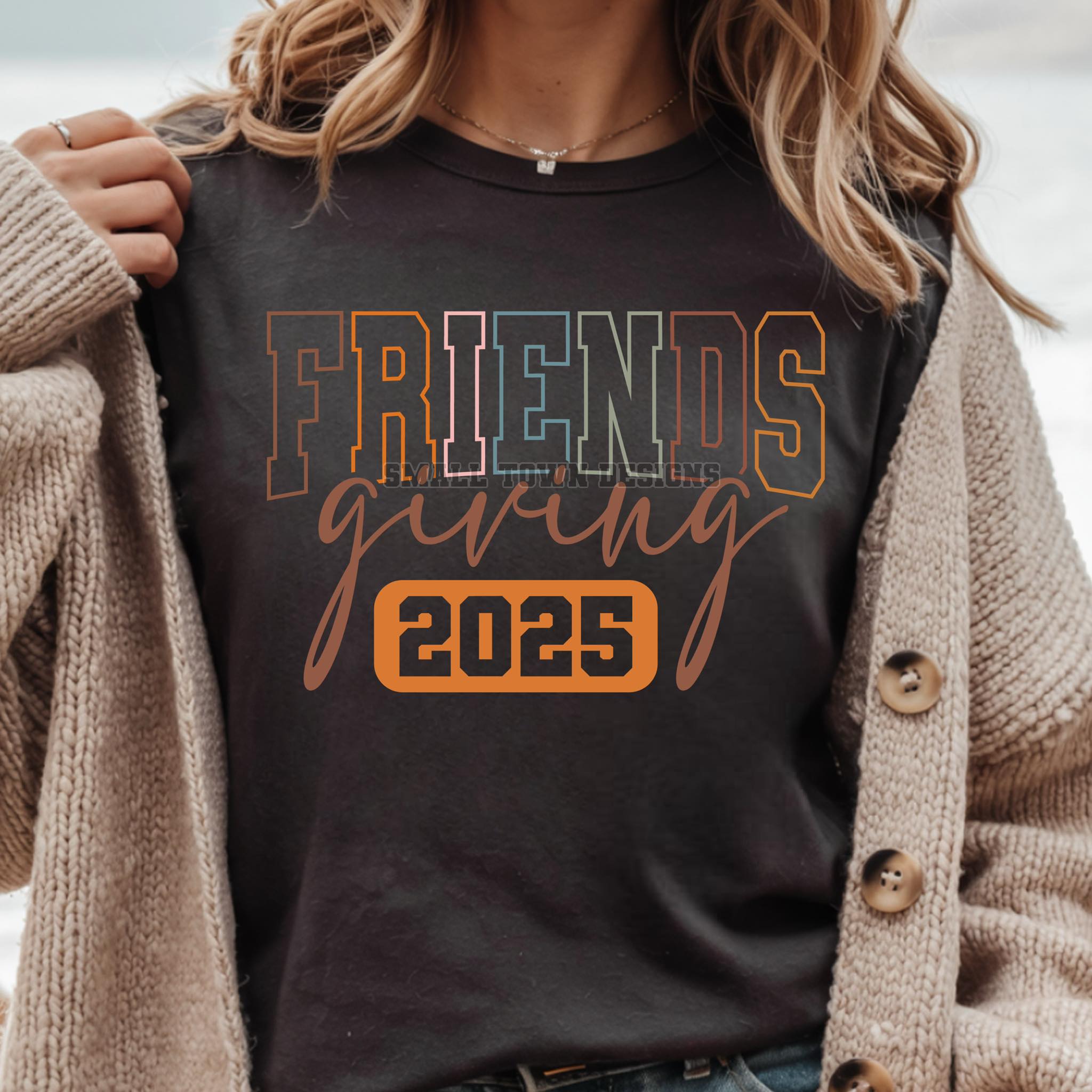 Friendsgiving 2025 DTF Transfer