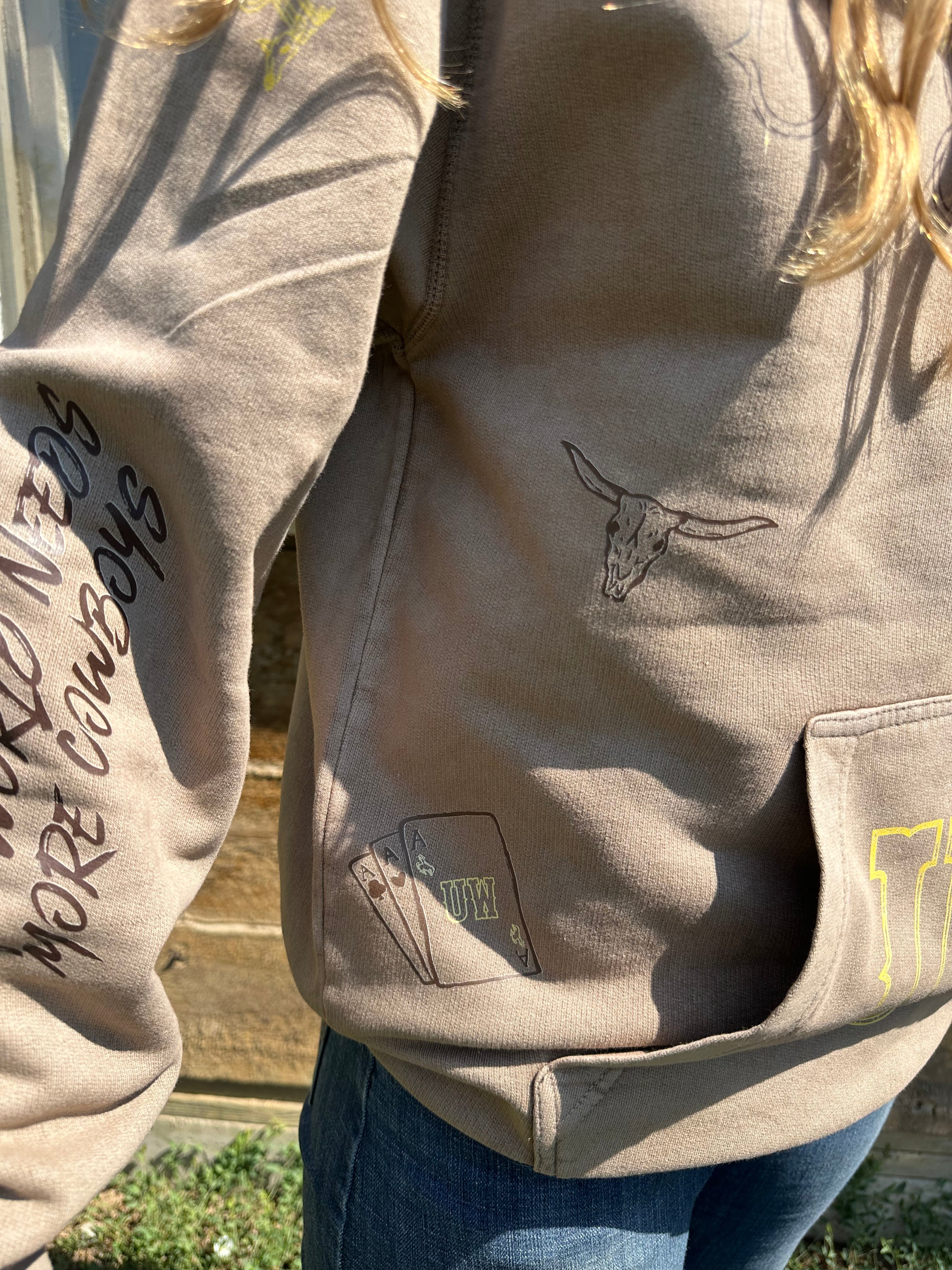UW collage vintage hoodie