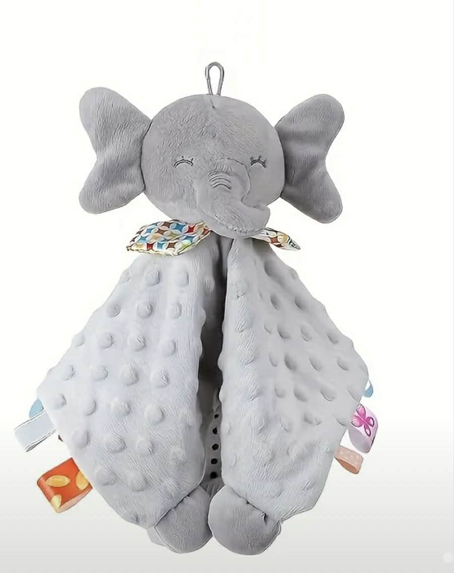 Baby Minky Animal rattle Lovies 3 Animals to choose from and personalized