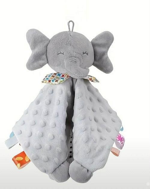 Baby Minky Animal rattle Lovies 3 Animals to choose from and personalized