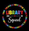 Library Squad DTF transfer