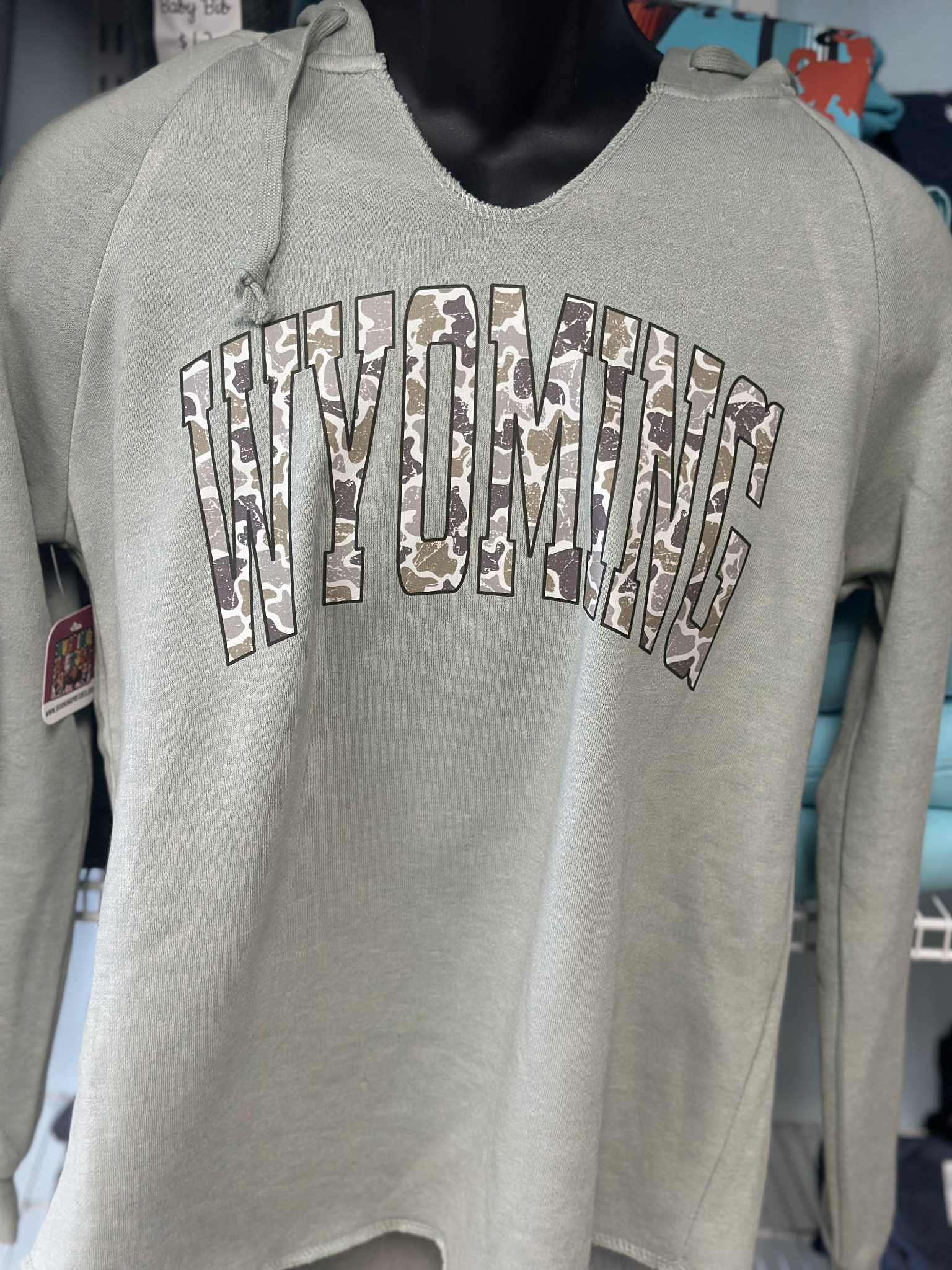 Women's Wyoming Camo Hoodie