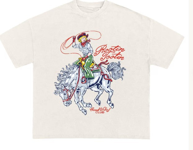 Rootin Tootin Women's Boxy Comfort Colors T-Shirt