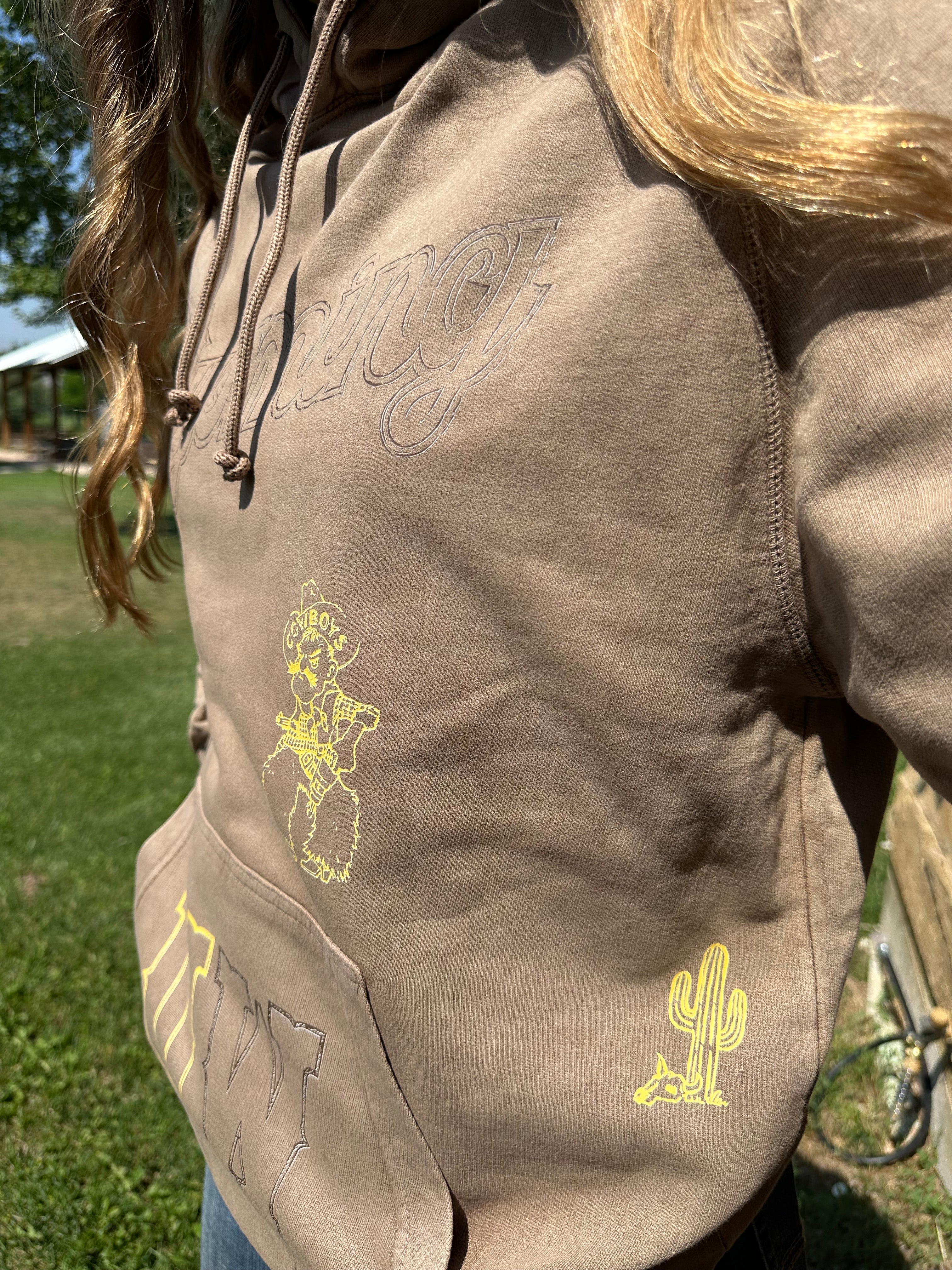 UW collage vintage hoodie