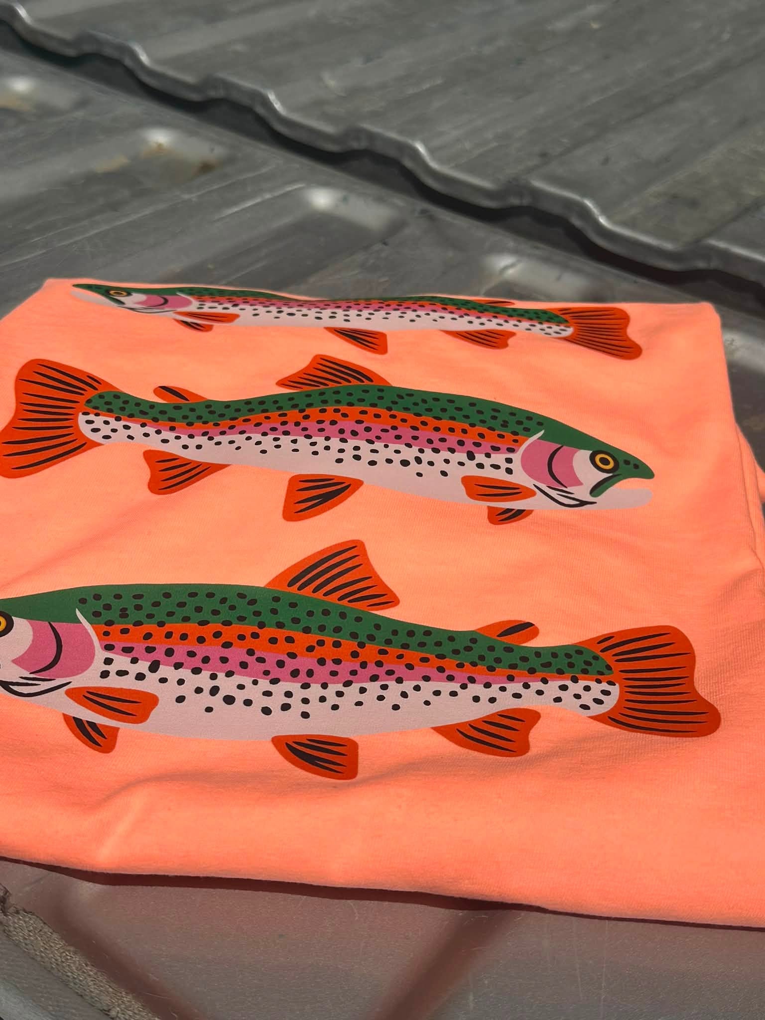 Fish Fish Fish on Comfort Colors T-Shirt