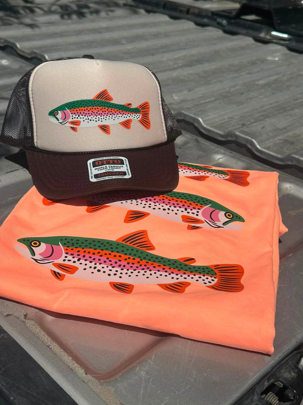 Fish Fish Fish on Comfort Colors T-Shirt