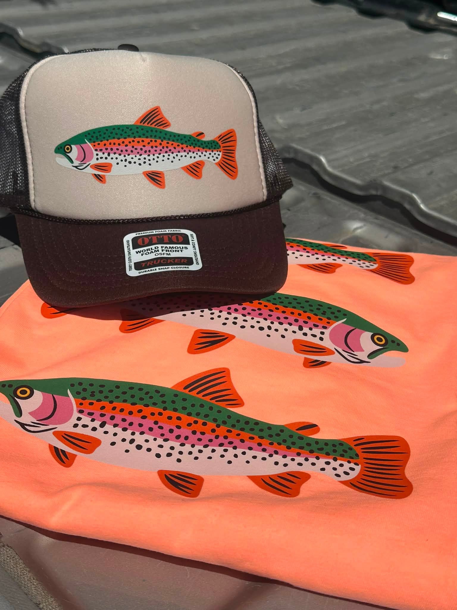 Fish Fish Fish on Comfort Colors T-Shirt