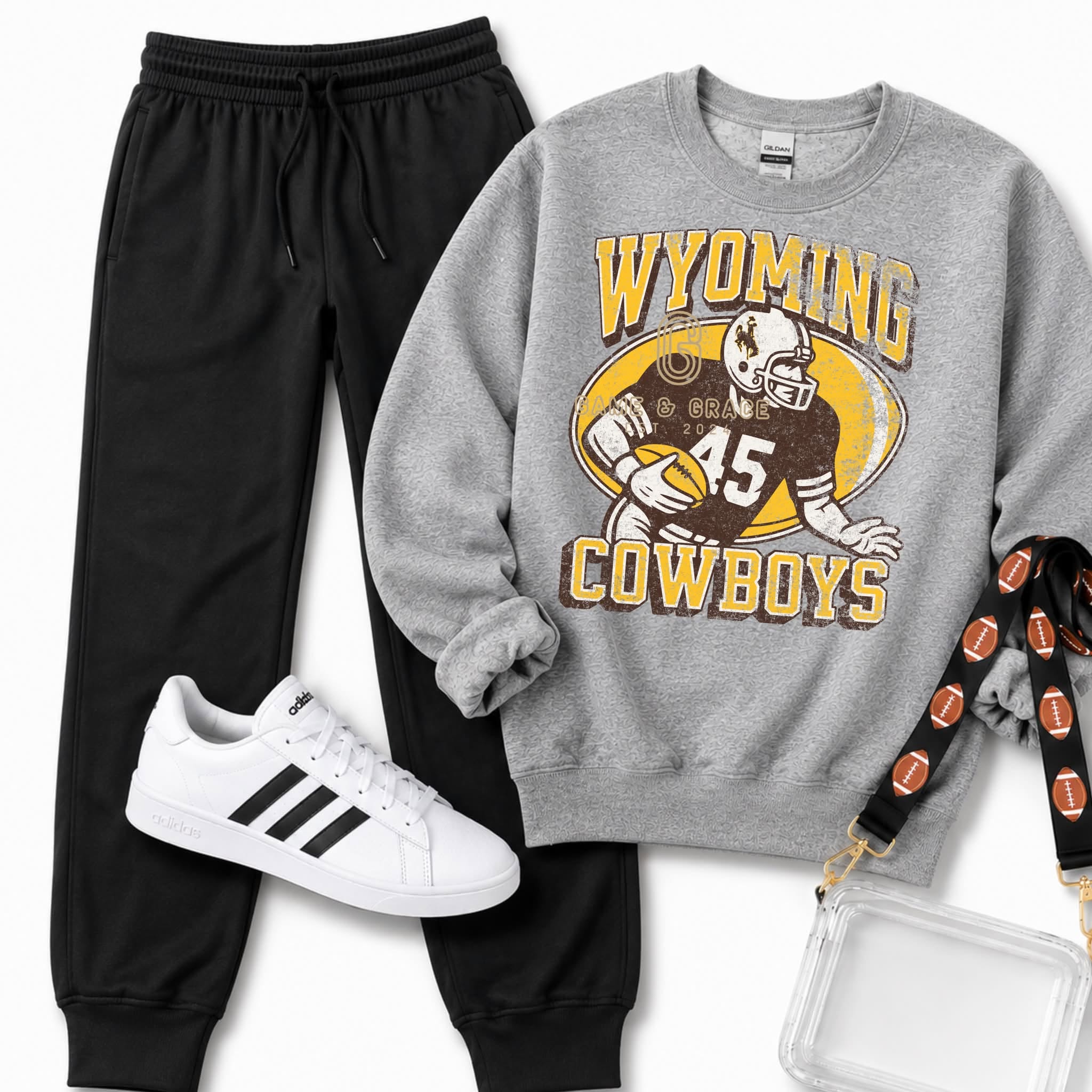 Wyoming Football Crewneck