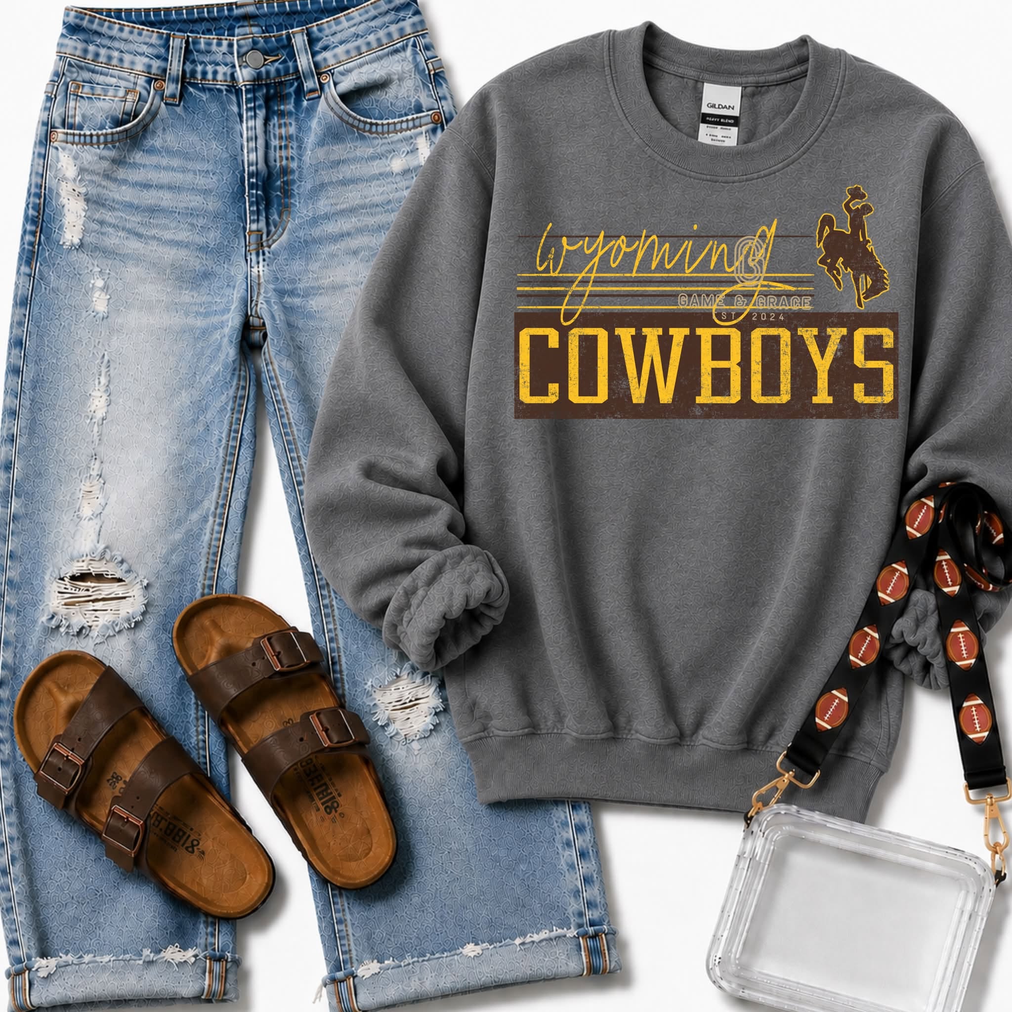 Wyoming Cowboys Crewneck