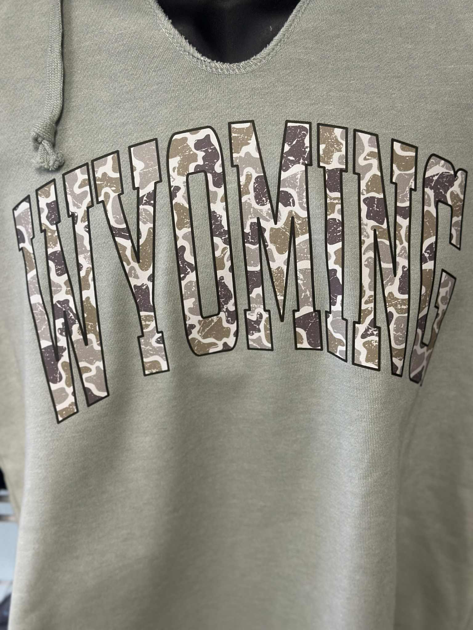 Women's Wyoming Camo Hoodie