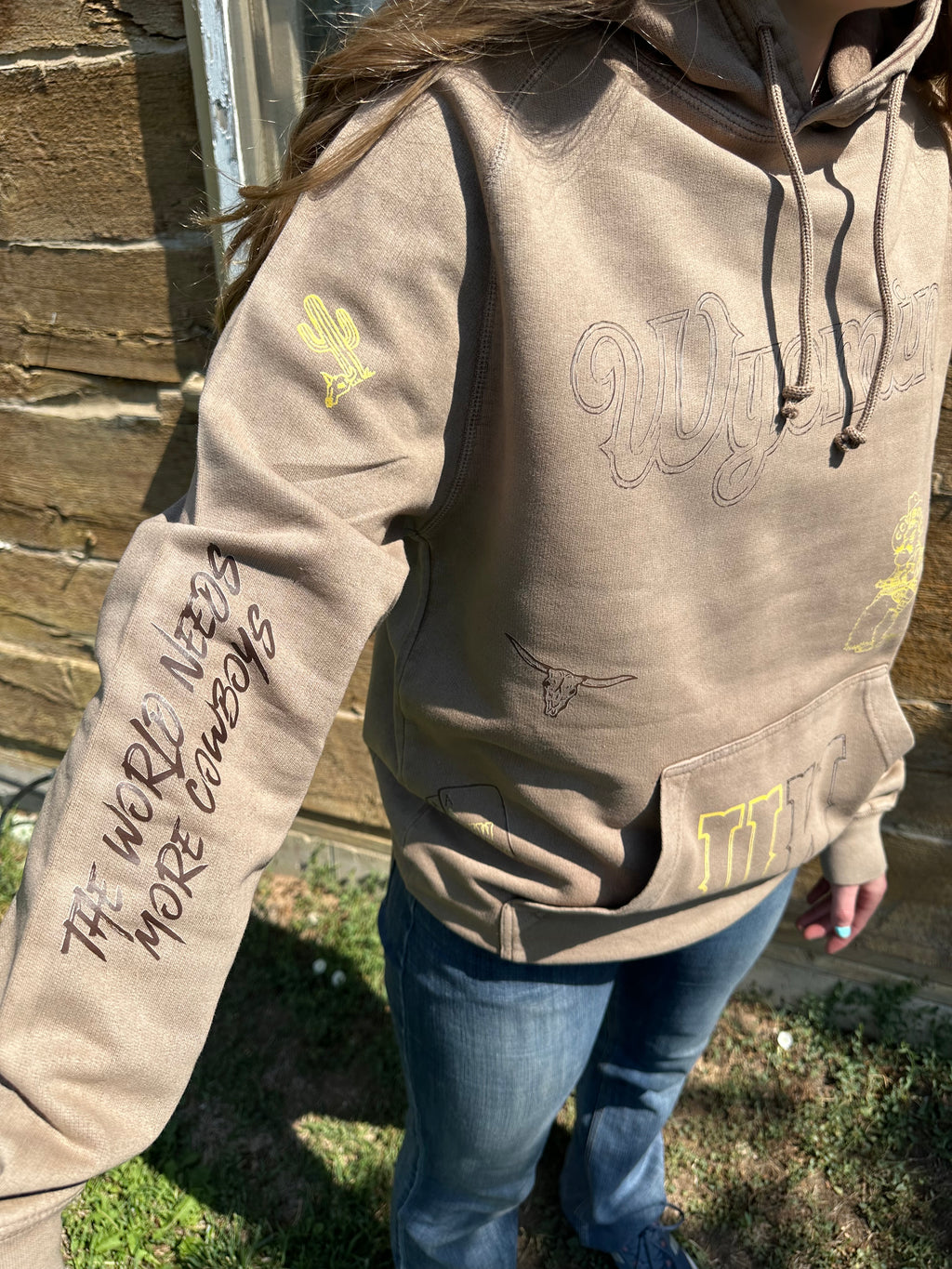 UW collage vintage hoodie