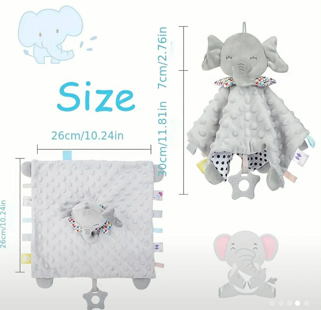 Baby Minky Animal rattle Lovies 3 Animals to choose from and personalized