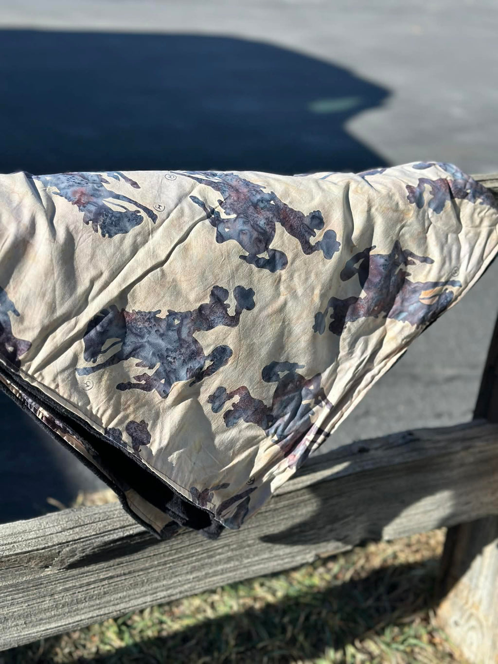 Wyoming Cowboys Minky Baby Blanket