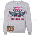 911 Jesus World Tour Pink DTF/Sublimation Transfer