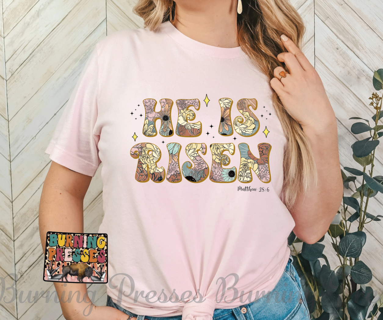 976 He is Risen DTF/Sublimation Transfer