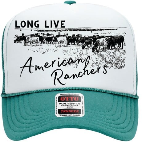 Long Live American Ranchers Trucker Hat