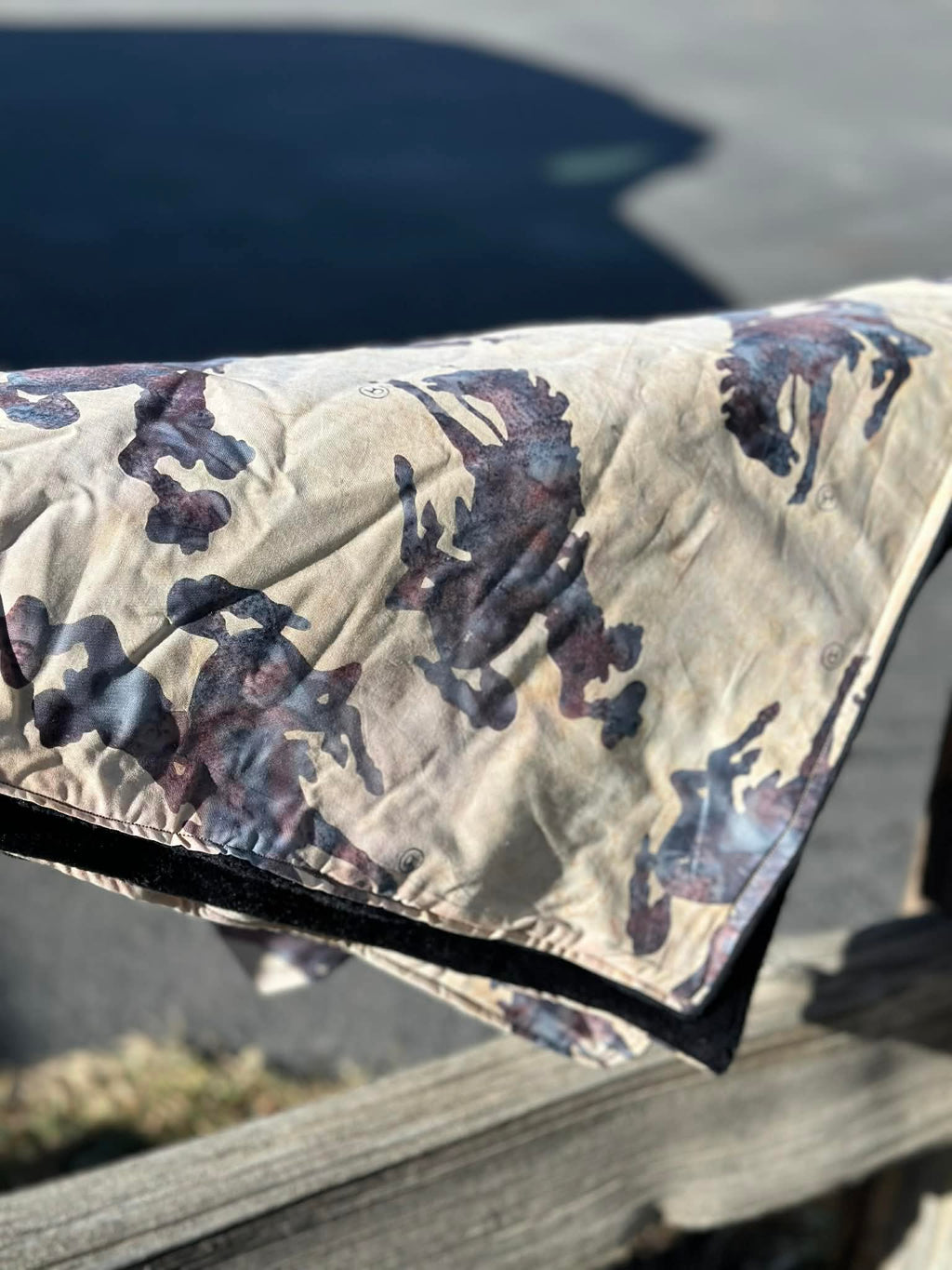 Wyoming Cowboys Minky Baby Blanket