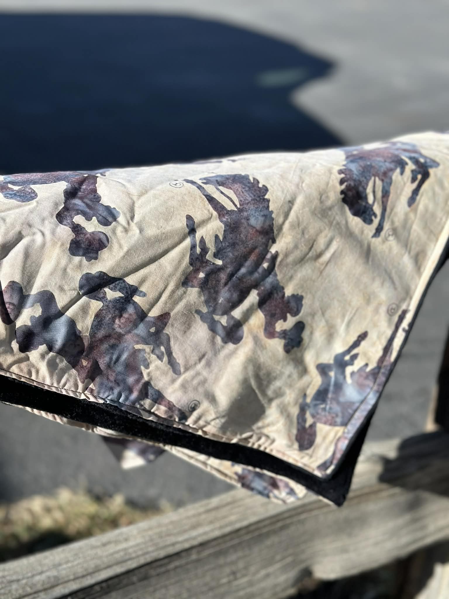 Wyoming Cowboys Minky Baby Blanket