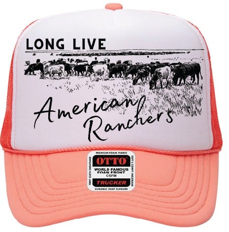Long Live American Ranchers Trucker Hat