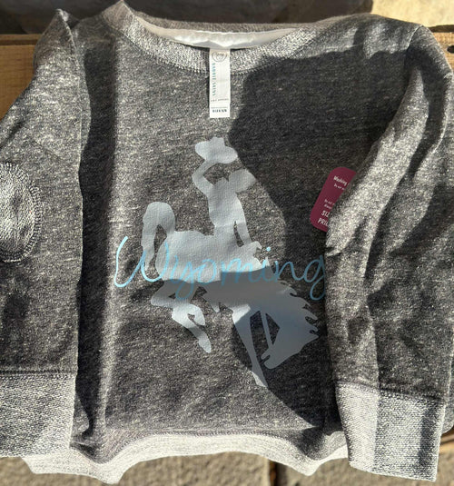 50% OFF Youth Wyoming Crewneck