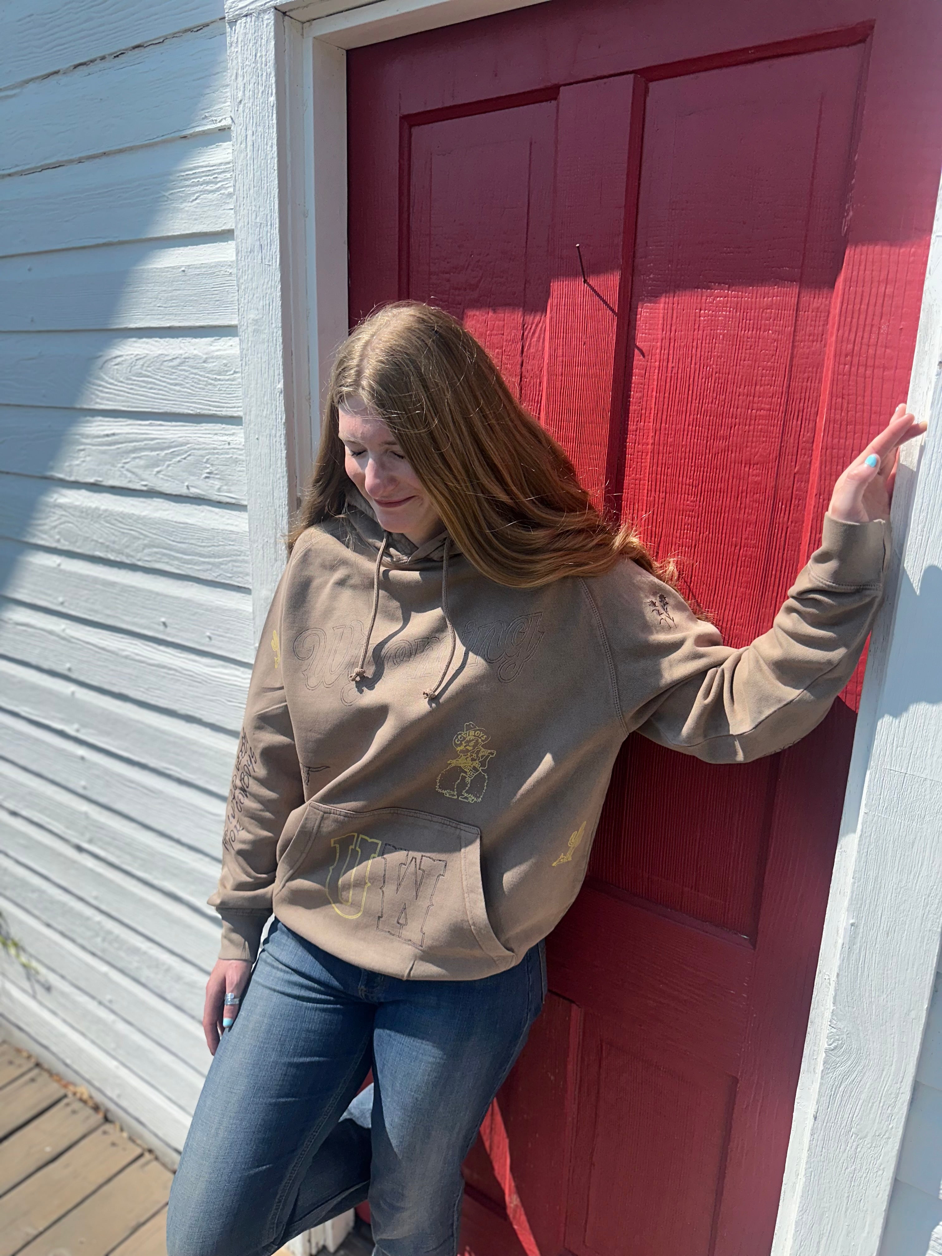UW collage vintage hoodie