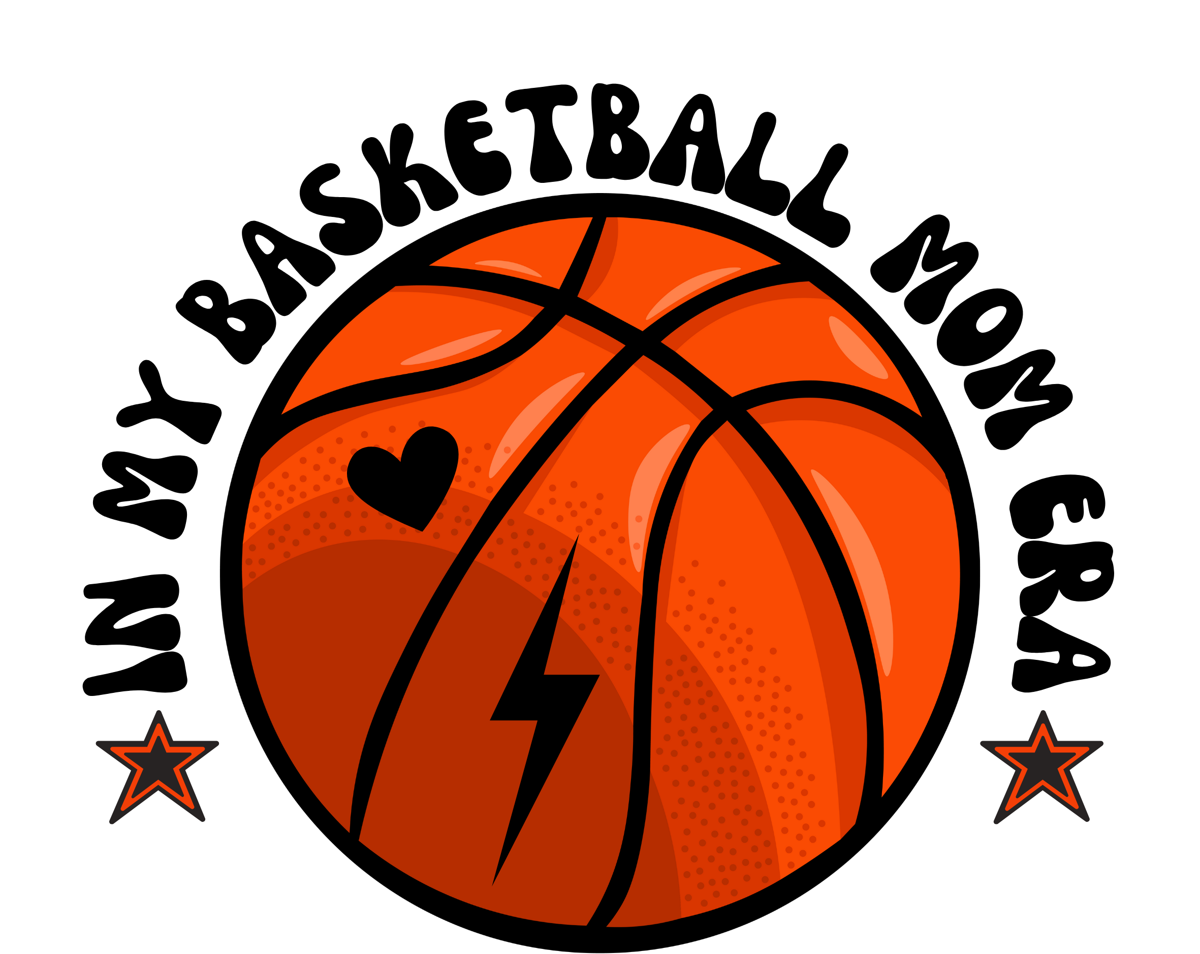 BASKETBALL MOM ERA SPORTING  Sayings DTF Transfer