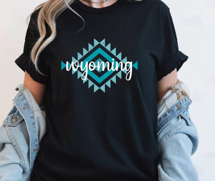 Aztec Wyoming Comfort Colors T-Shirt