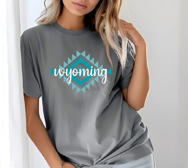 Aztec Wyoming Comfort Colors T-Shirt