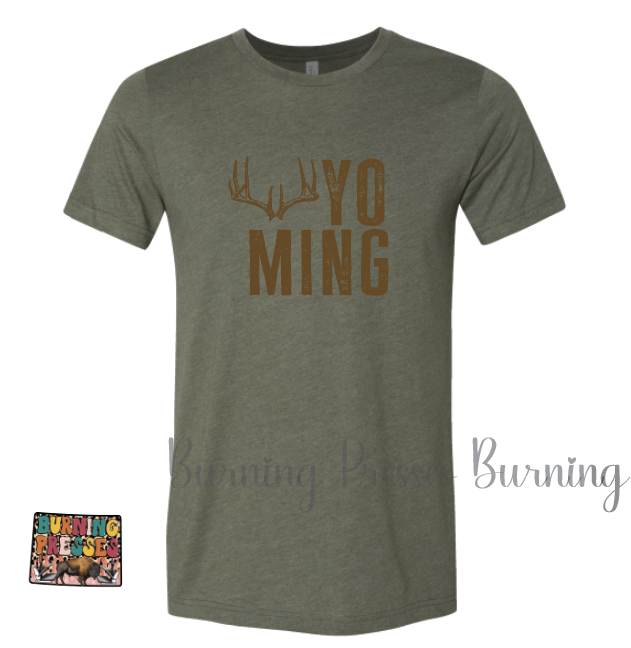 Men's Wyoming T-shirt or Hoodie