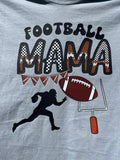 Football Mama on grey Comfort Colors T-shirt