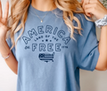 SS104 America Land of the Free Screen Print