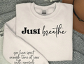 SS11 Just Breathe you have spent enough time at war with yourself Print Transfer