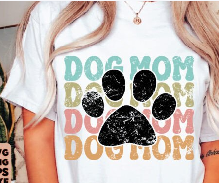 3810 Dog Mom DTF/Sublimation Transfer