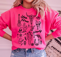 Western Collage DTF/Sublimation Transfers